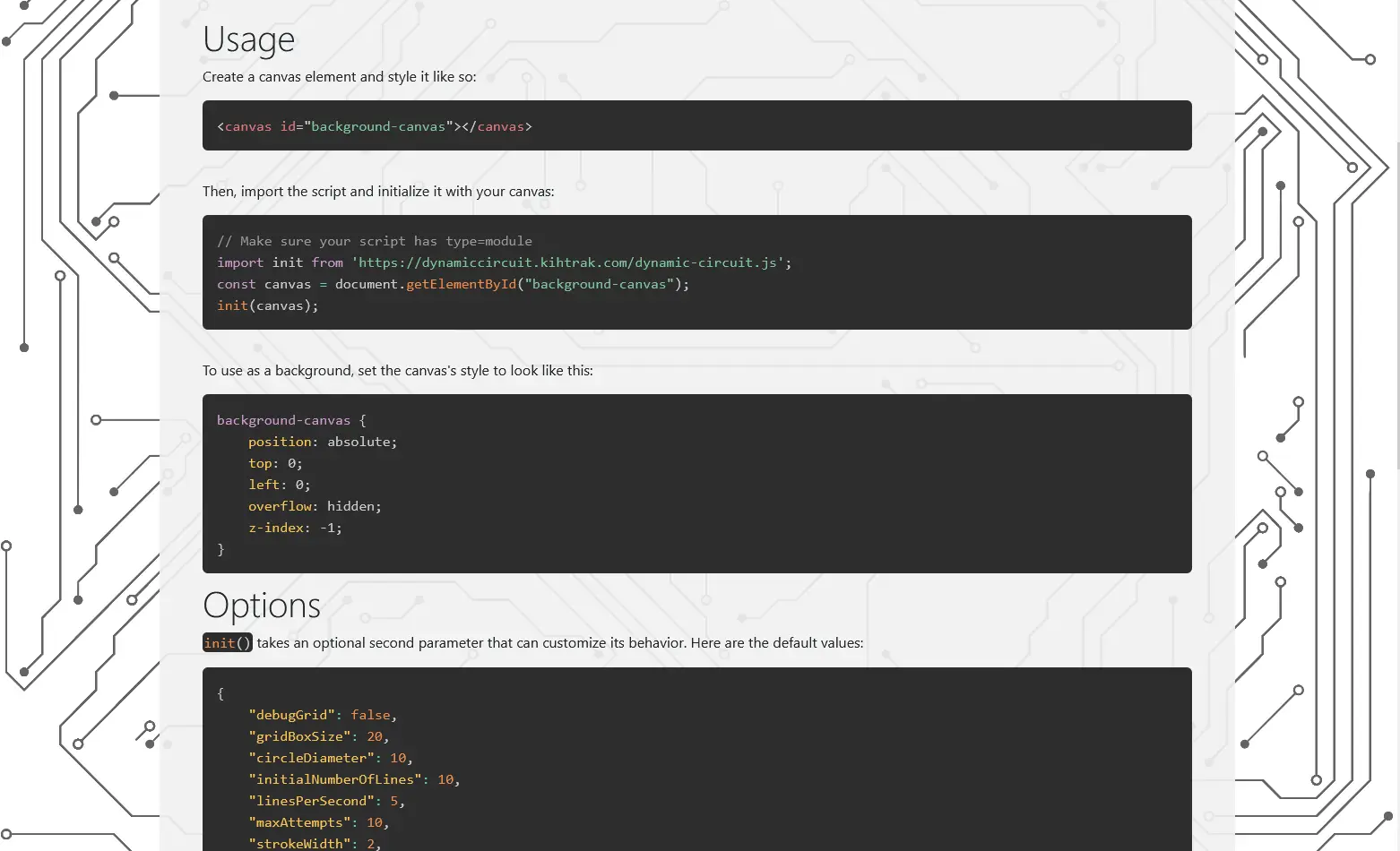 Thumbnail for Dynamic Circuit - JavaScript Library