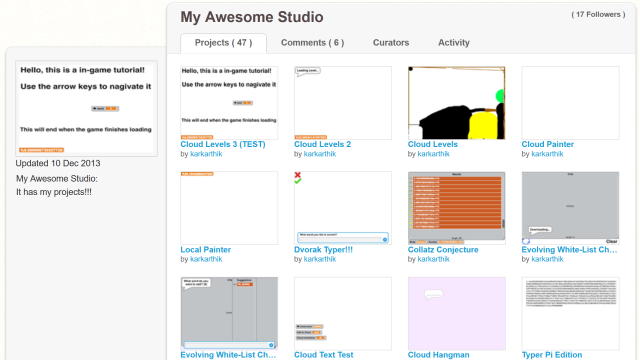 Thumbnail for Scratch Projects